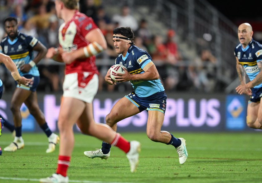 Mason Teague played in the Dolphins NRL side and for Devils in season 2024.