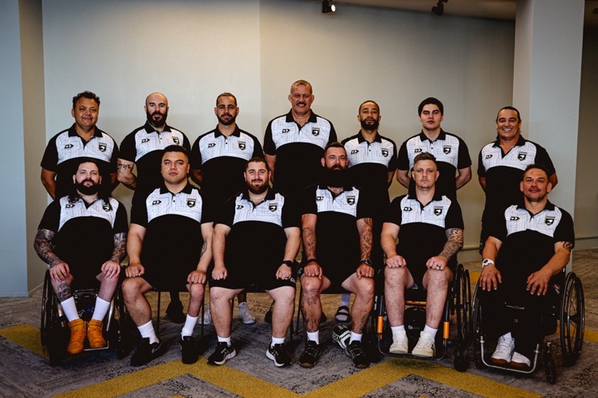 The history making first New Zealand wheelchair team.
