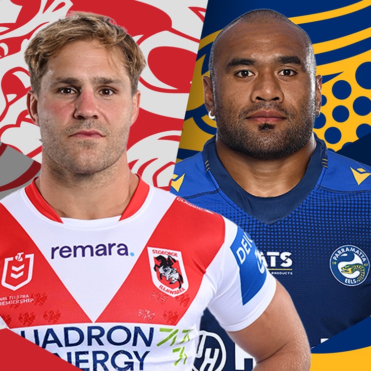 Dragons v Eels: Su'A ready to rumble; Brown back from ban
